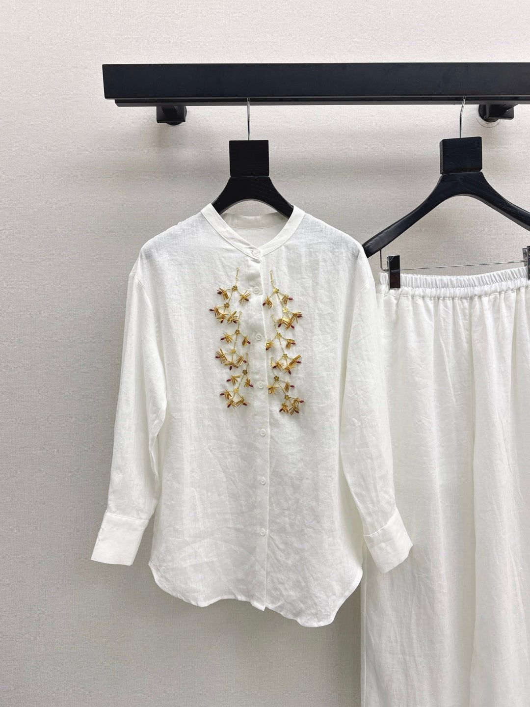 Chlo 25ss linen suit
