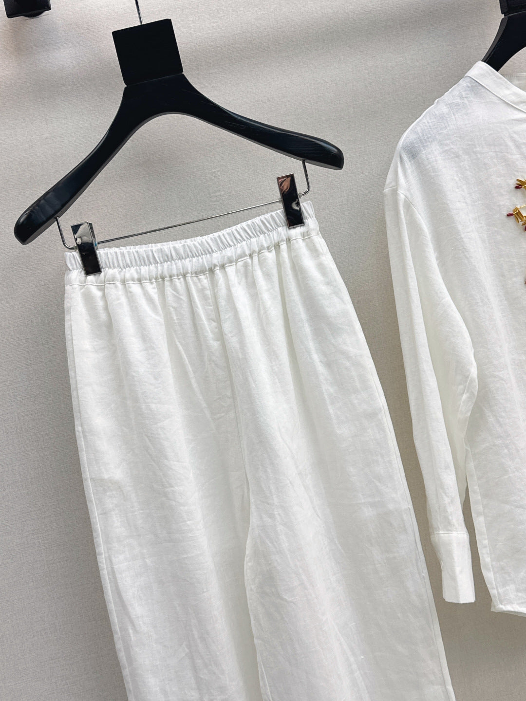 Chlo 25ss linen suit