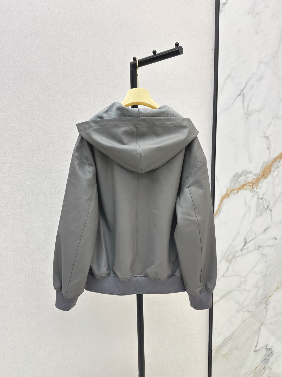 Miu 25fw leather jacket