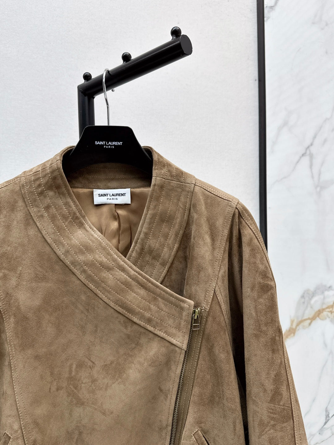 Saint lau 25fw suede jacket