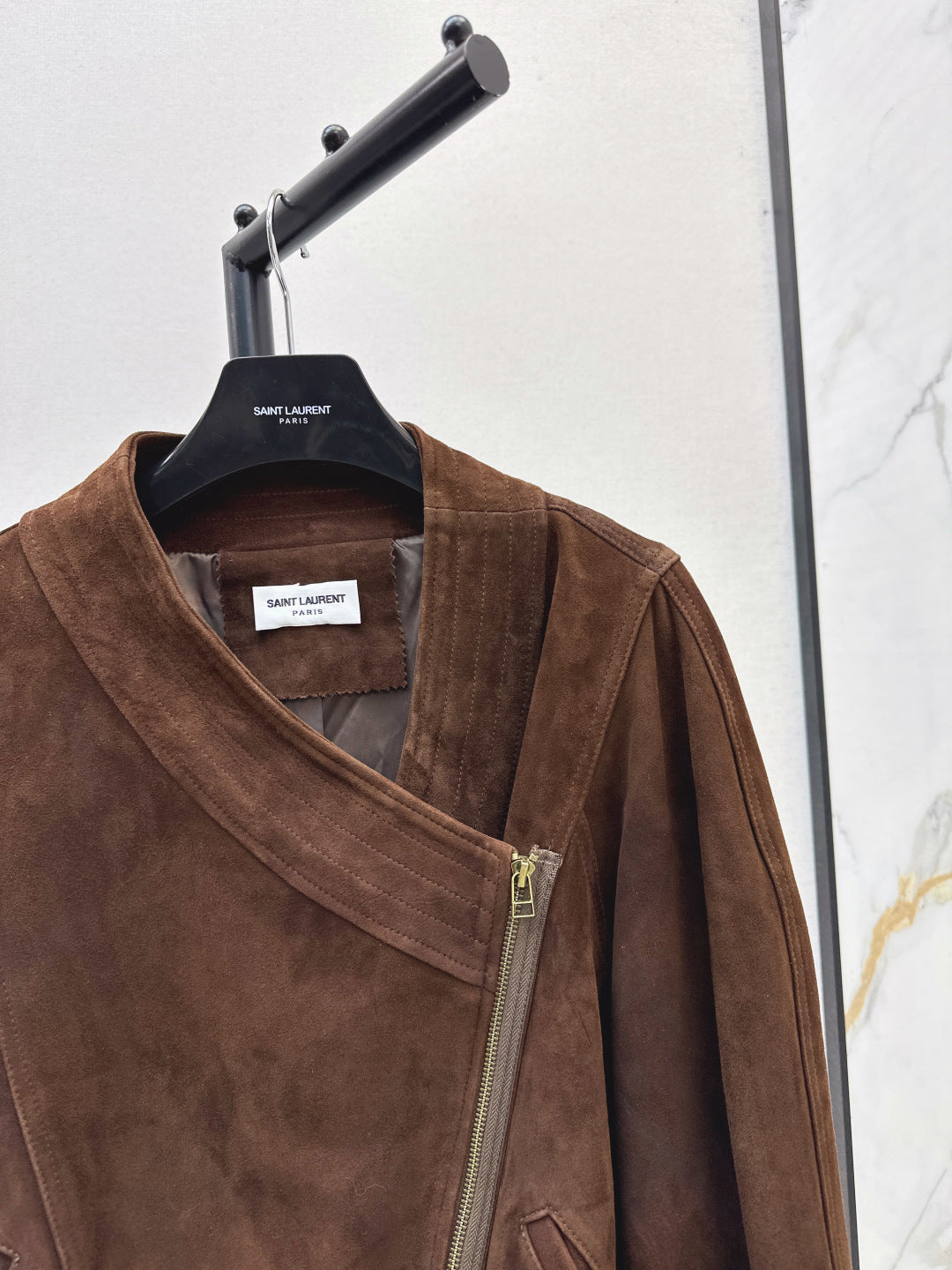Saint lau 25fw suede jacket