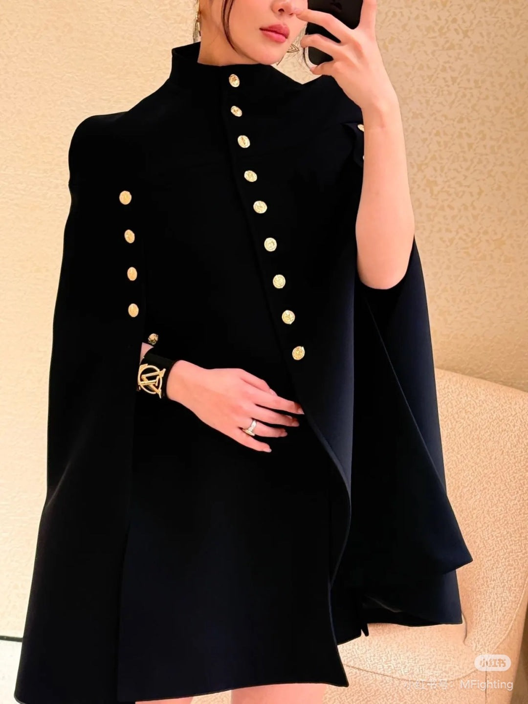 Louis 25fw cape coat