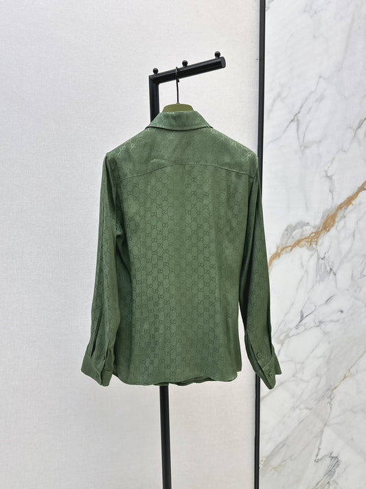 Guc 25fw jacquard shirt