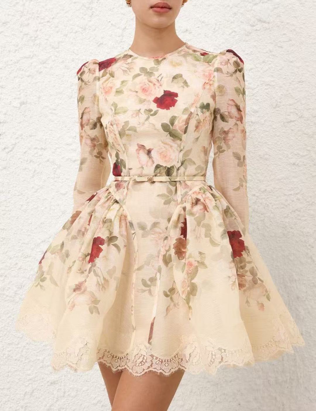 Zimm 25fw lace dress