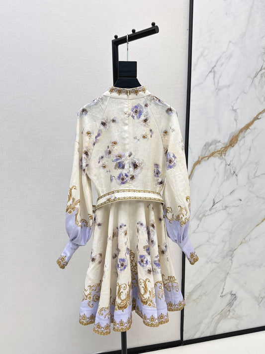 Zimm 25fw linen dress