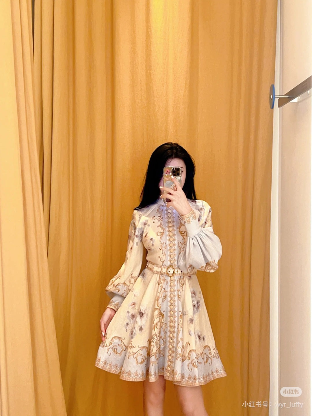 Zimm 25fw linen dress