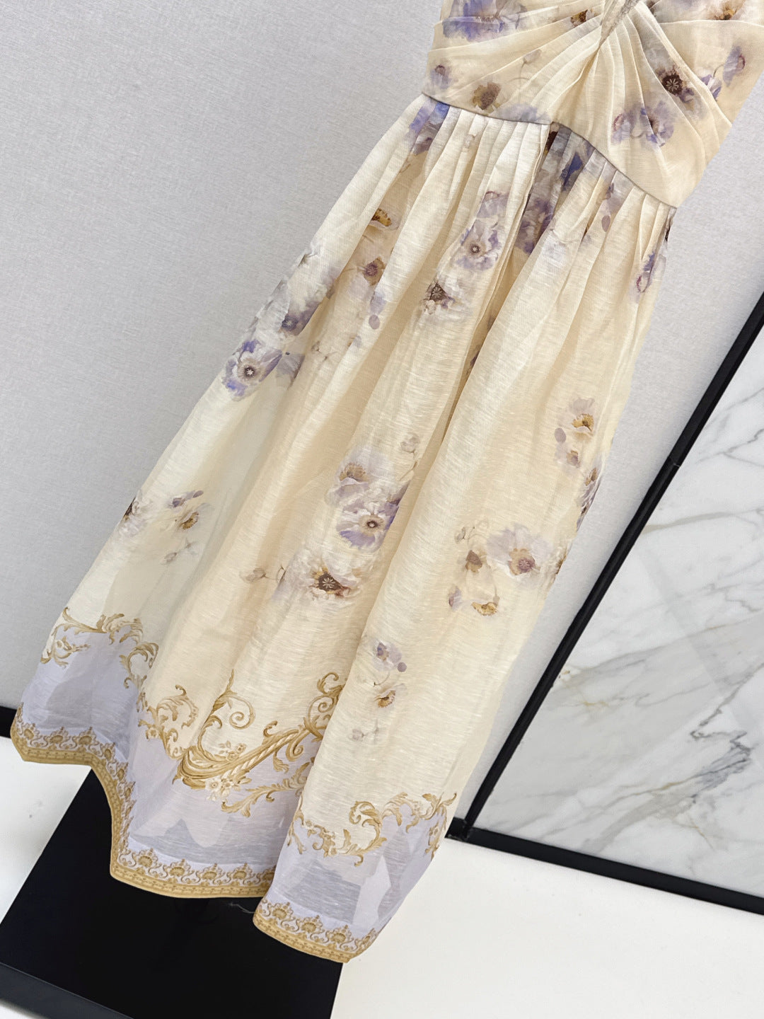 Zimm 25fw printed dress