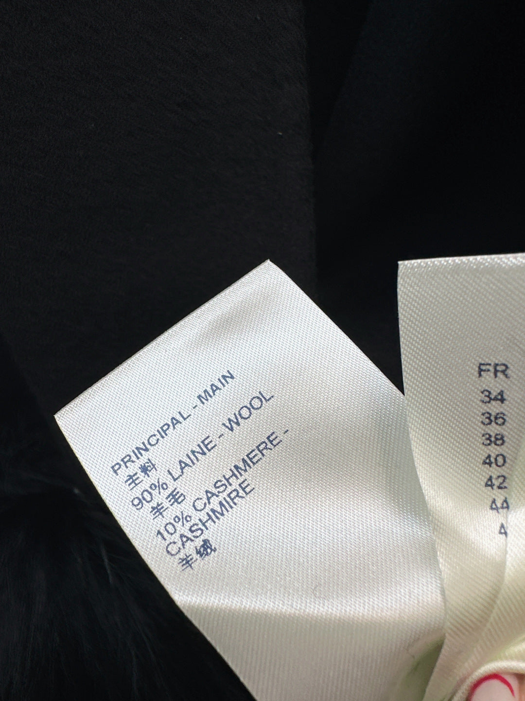 Louis 25fw fox hair coat