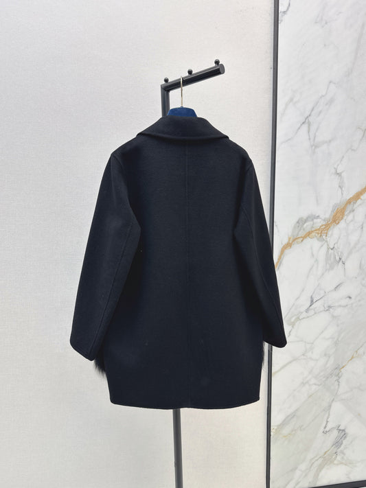 Louis 25fw fox hair coat