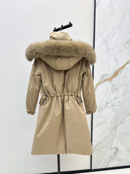 Pra 25fw long down jacket