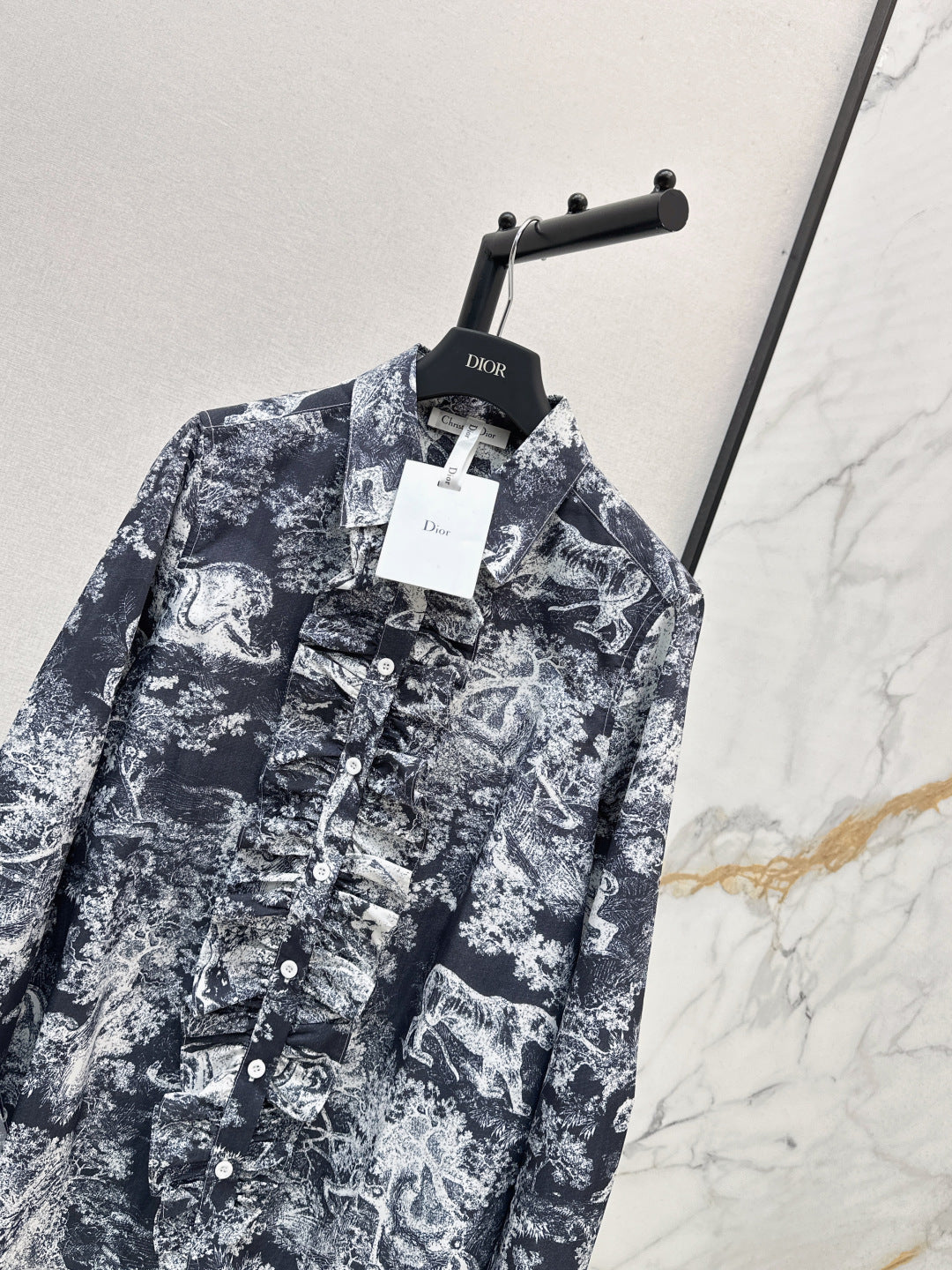 CD 25fw printed shirt