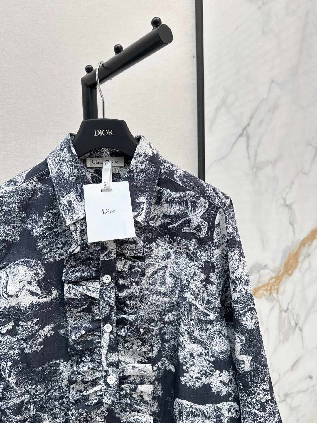 CD 25fw printed shirt