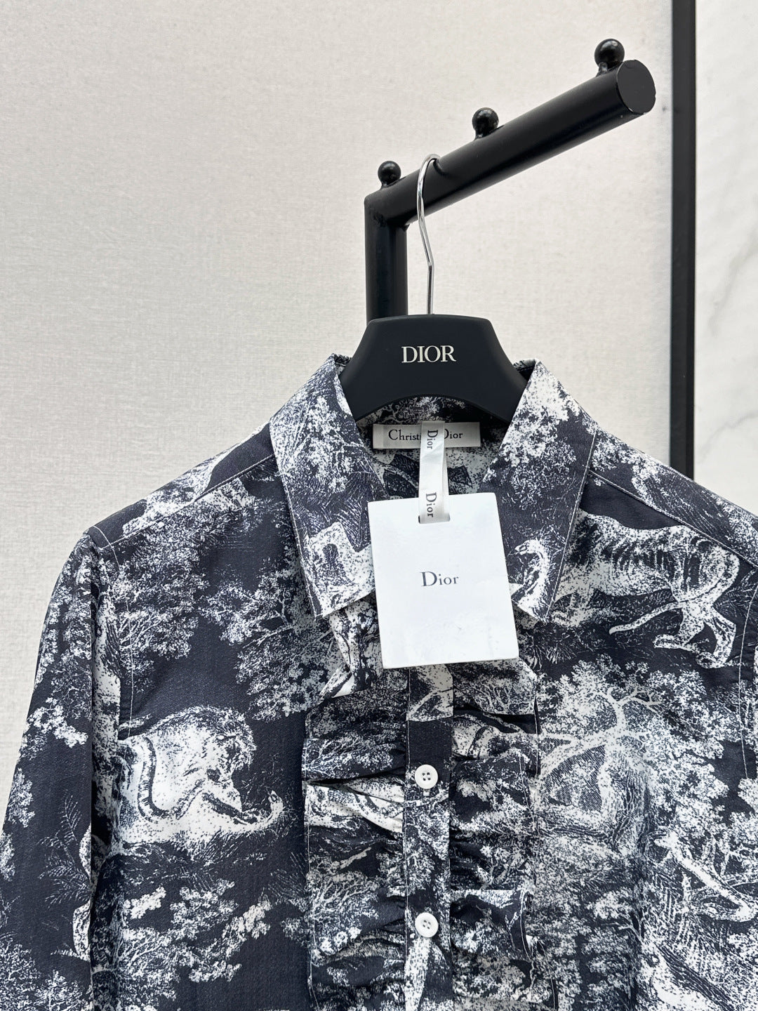 CD 25fw printed shirt