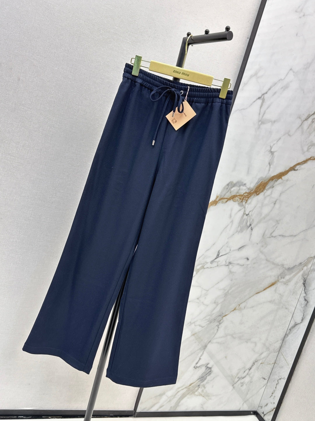 Miu 25fw drawstring pants