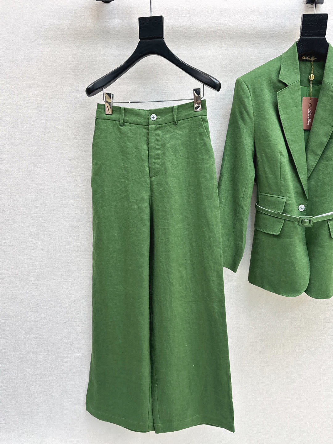 Loro 25fw linen suit