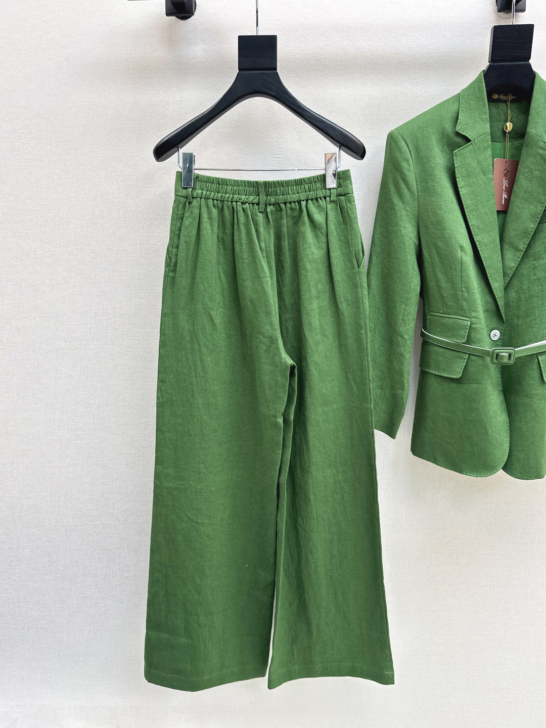 Loro 25fw linen suit