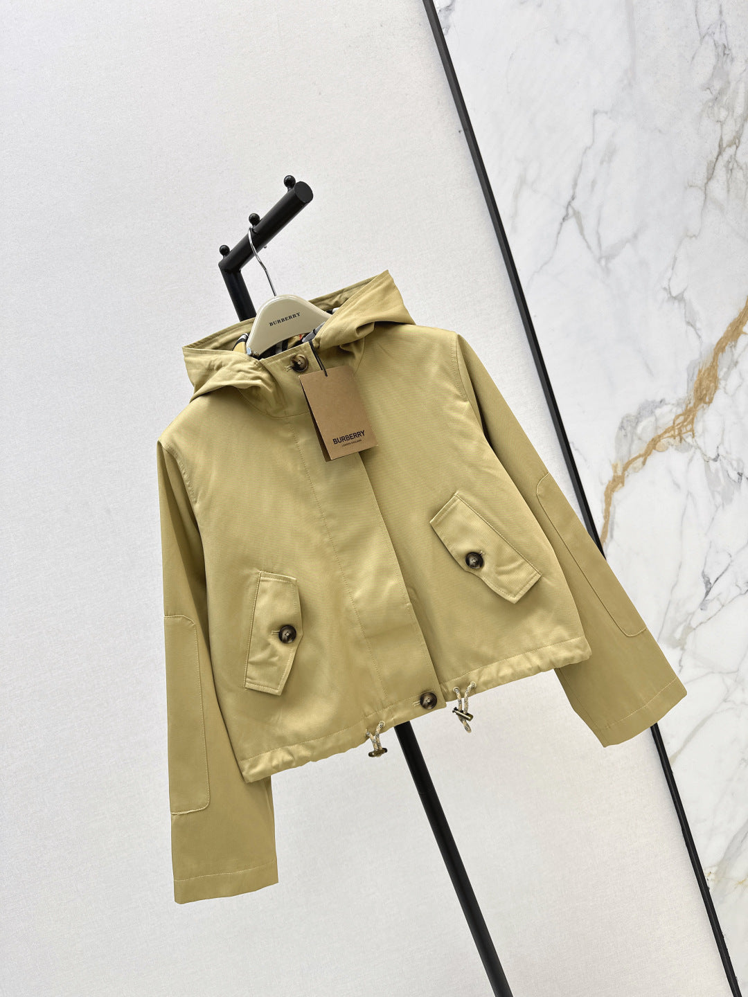 Bur 25fw hooded coat
