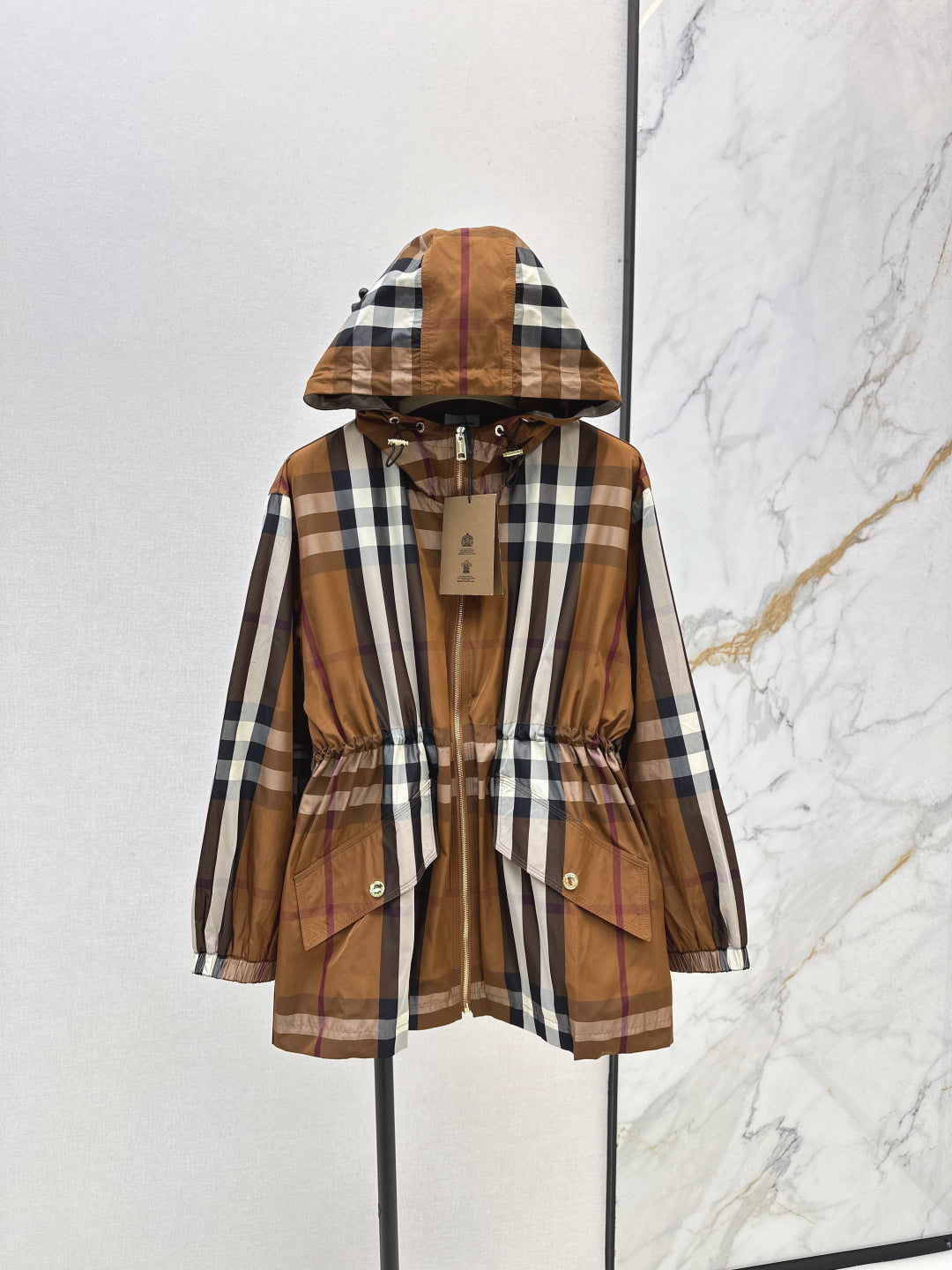 Bur 25fw hooded jacket