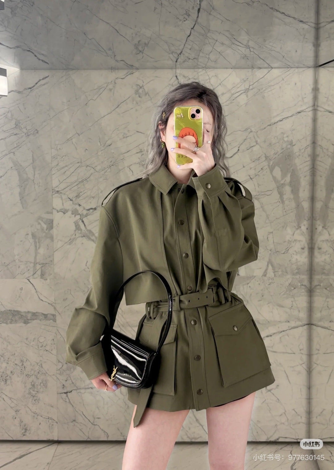 Saint lau 25fw cargo jacket