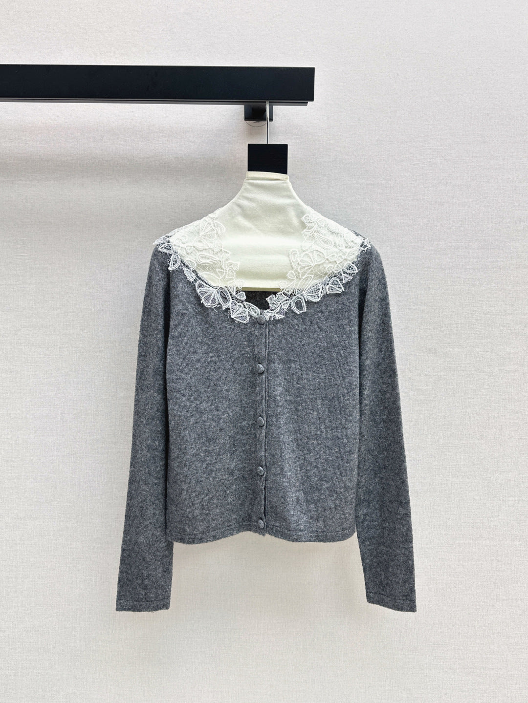 Es 25fw lace cardigan