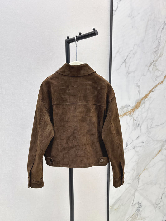 Louis 25fw suede jacket
