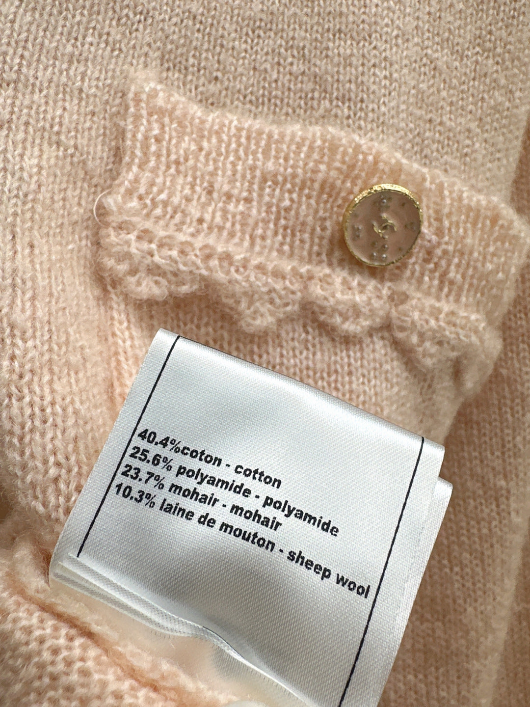 Chan 25fw knitted suit