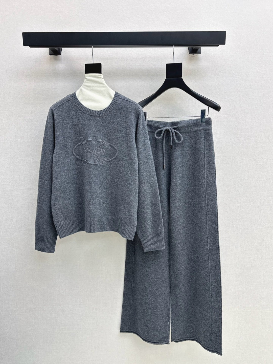 Pra 25fw knitted suit