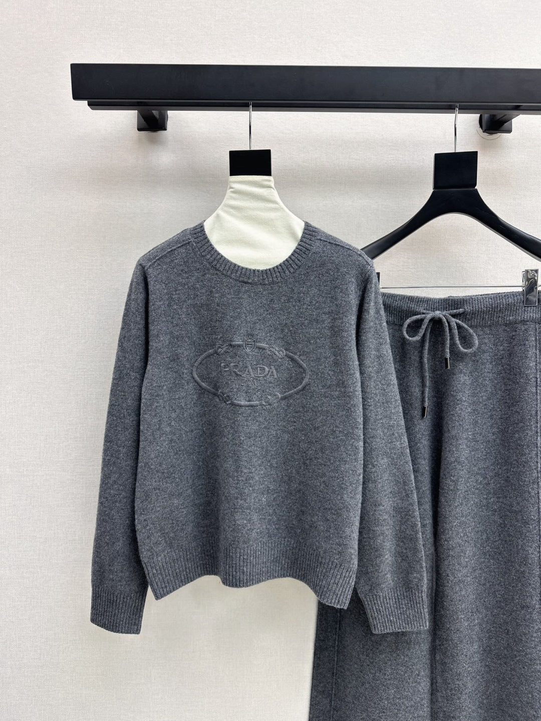 Pra 25fw knitted suit