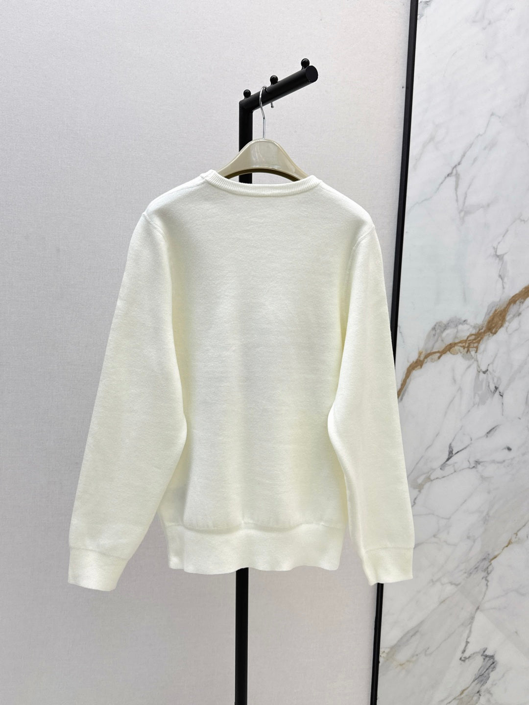Bur 25fw jacquard sweatshirt