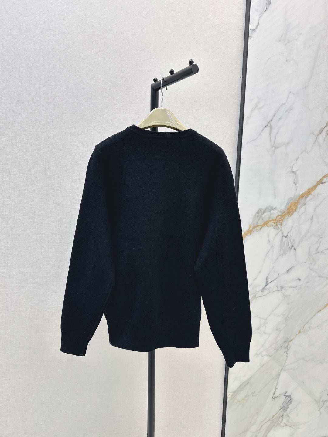Bur 25fw jacquard sweatshirt