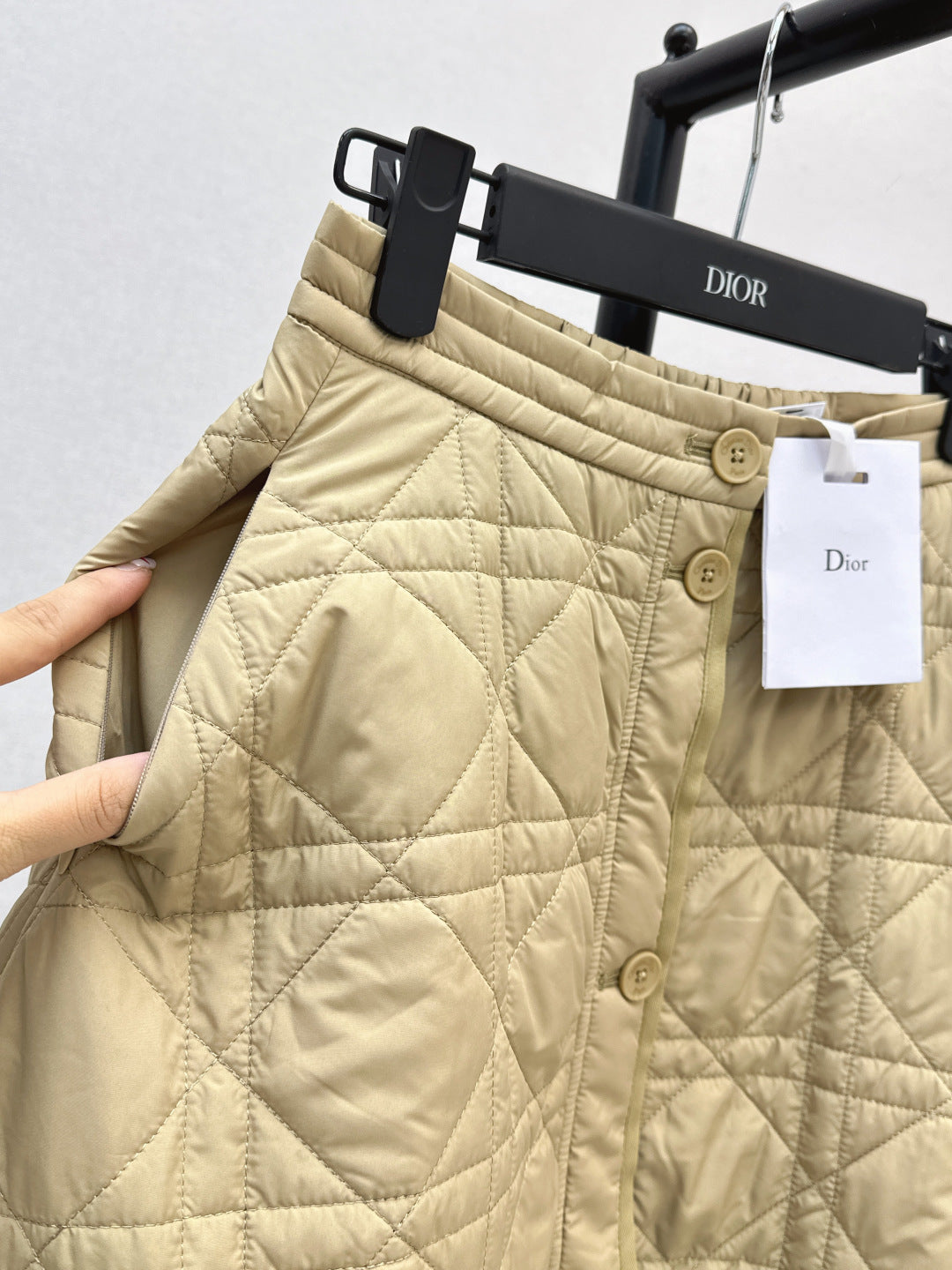 CD 25fw padded skirt