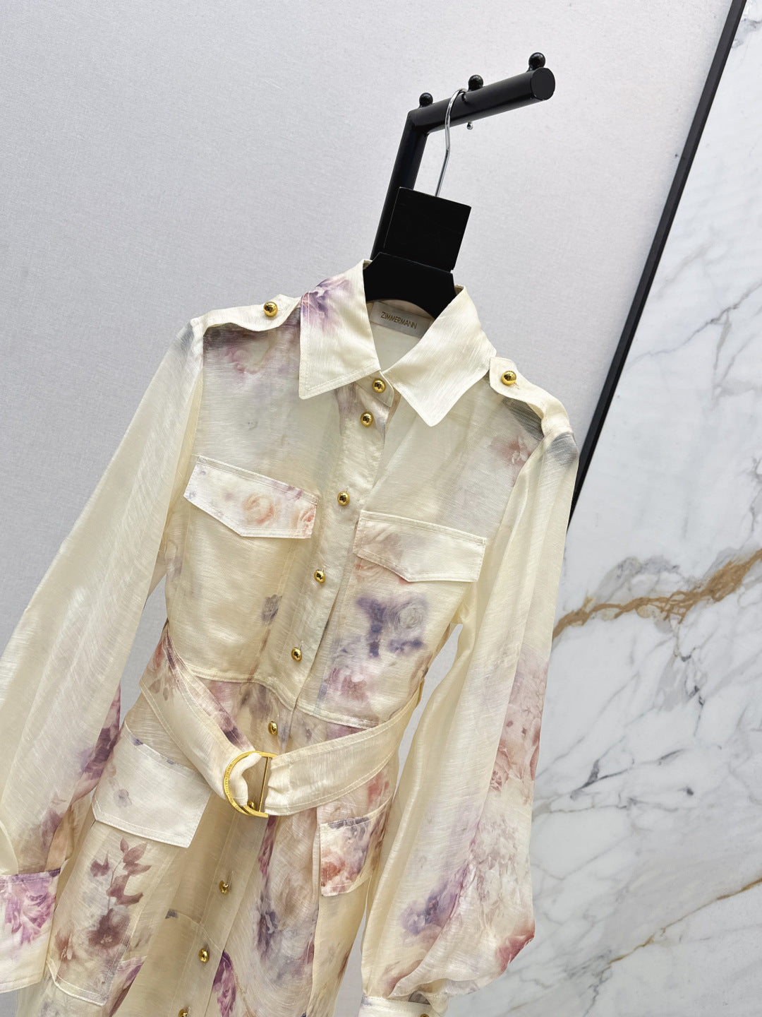 Zimm 25fw shirt dress