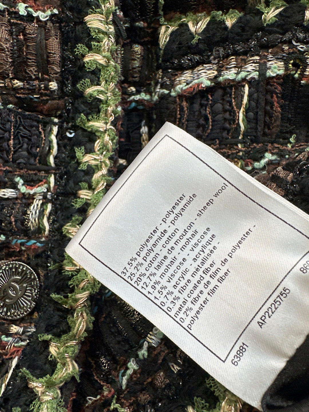 Chan 25fw woven skirt