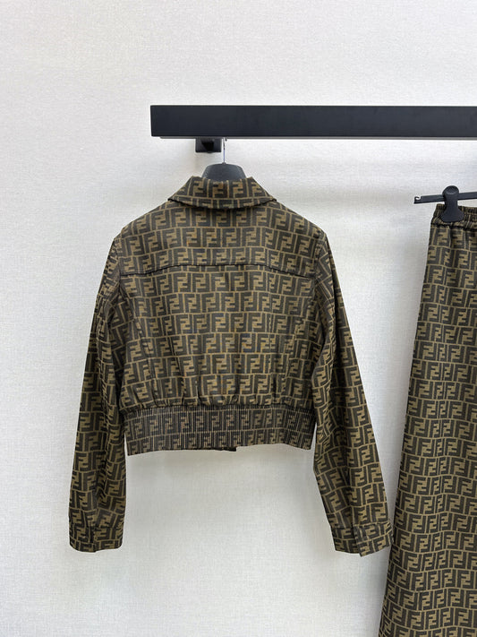 Fend 25fw jacquard jacket