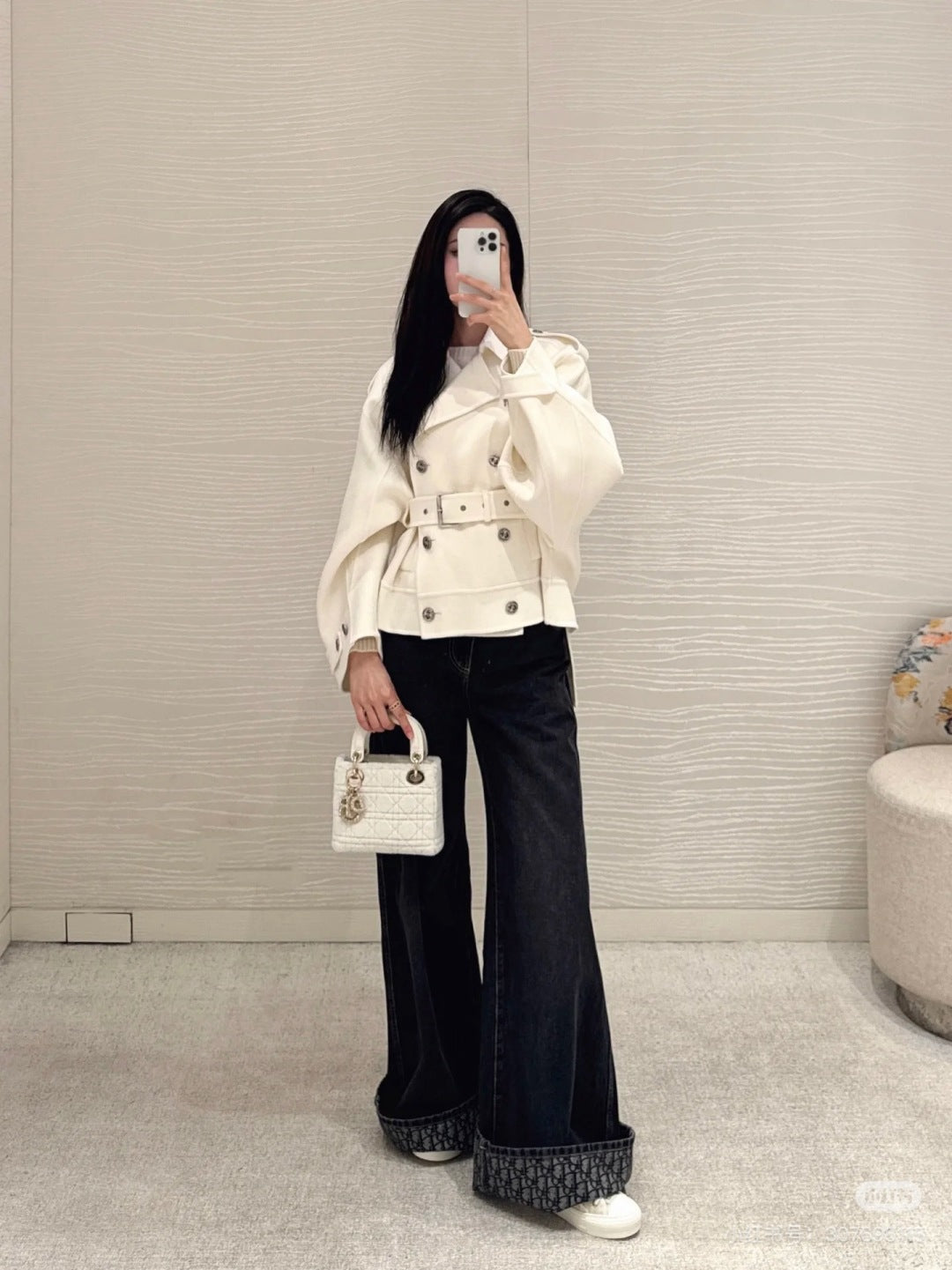 CD 25fw lapel coat
