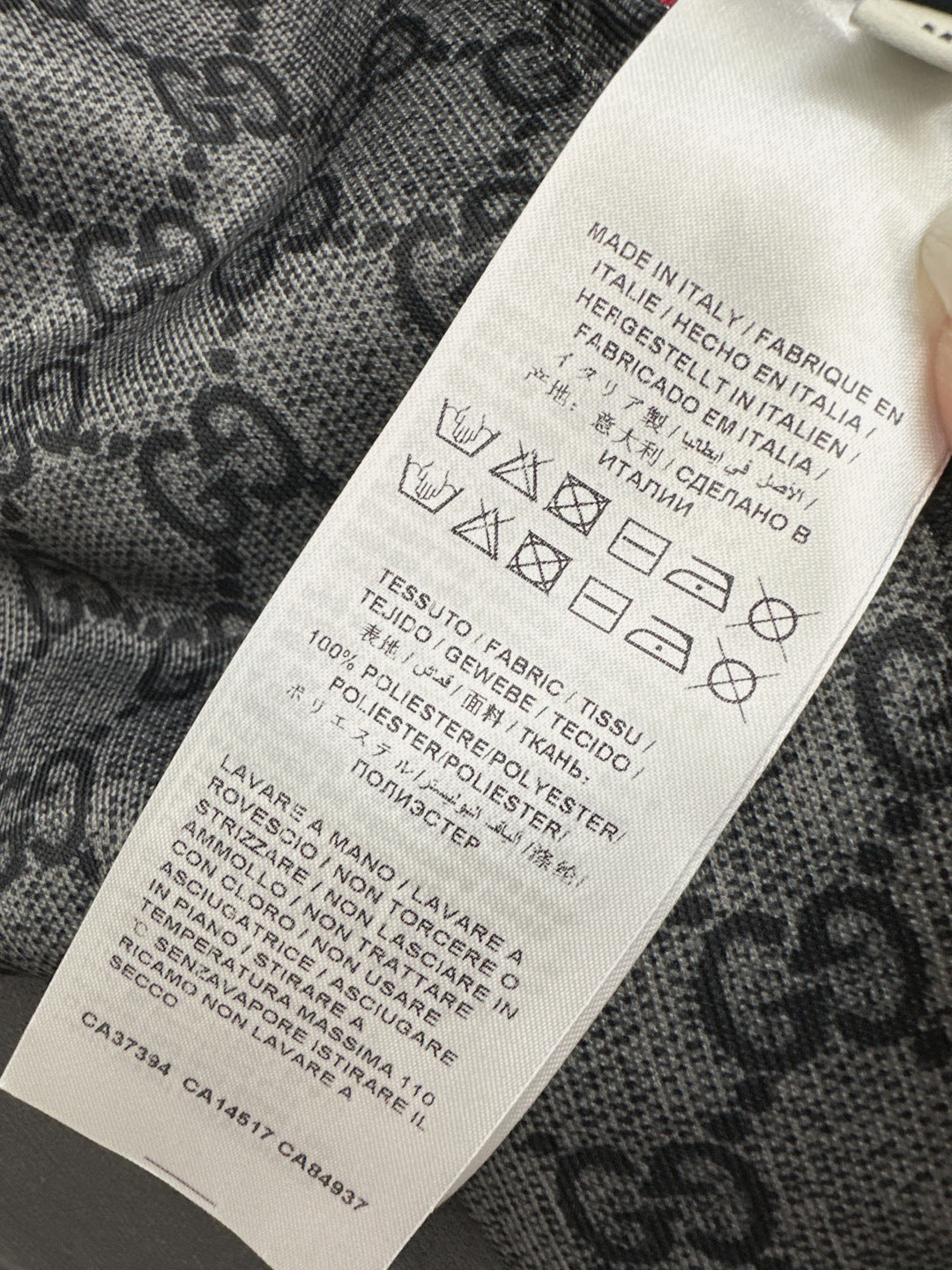 Guc 25fw jacquard tracksuit