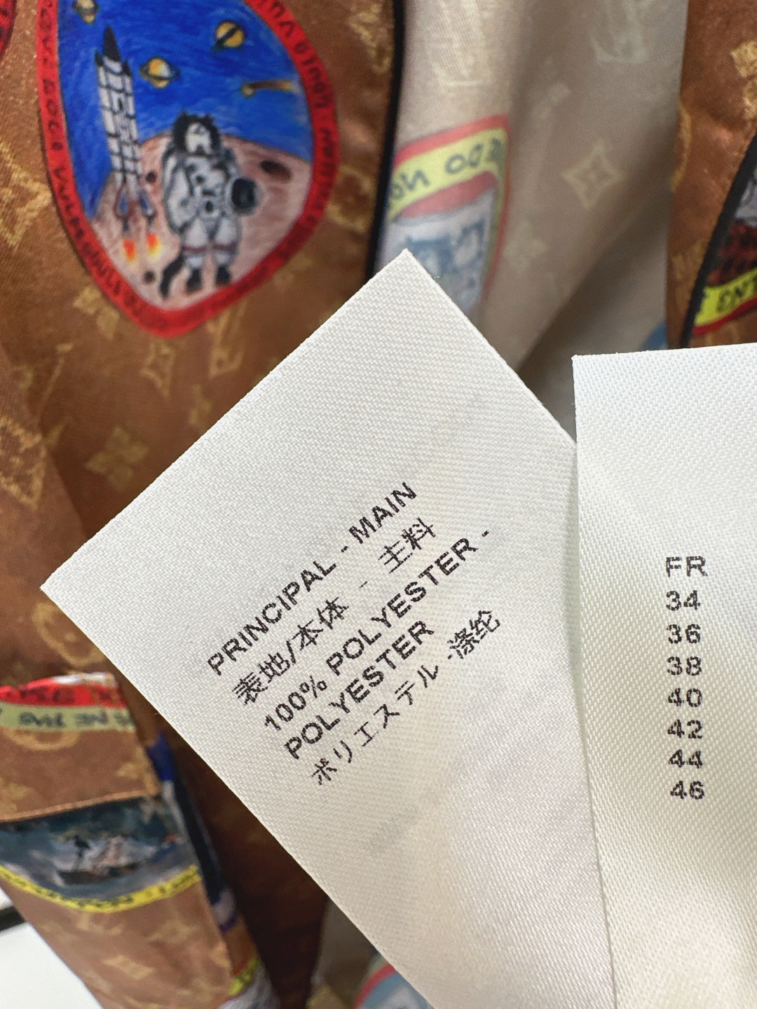 Louis 25fw printed coat