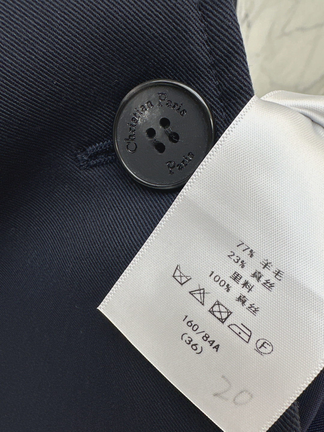 CD 25fw lapel jacket