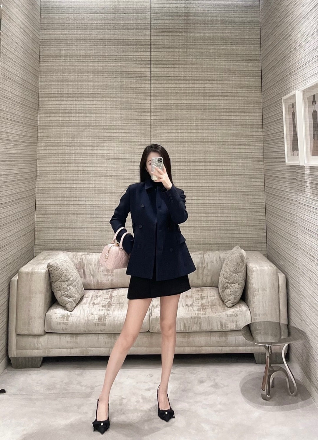 CD 25fw lapel jacket