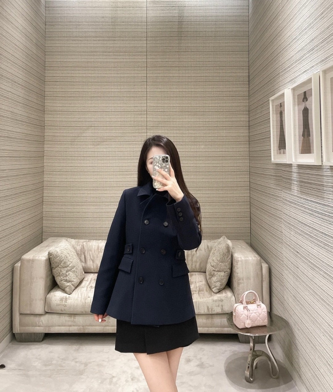 CD 25fw lapel jacket