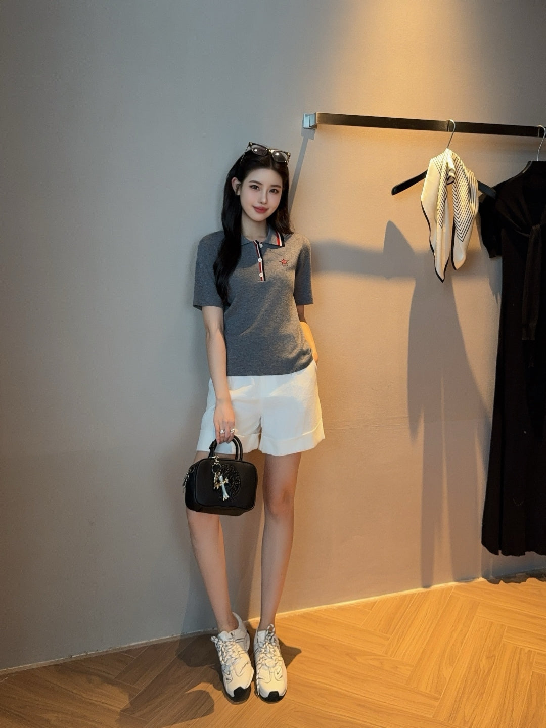 CD 25fw knitted polo