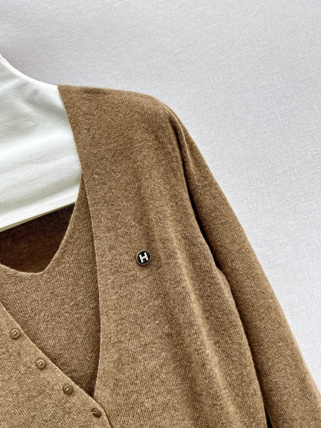 Herm 25fw knitted cardigan