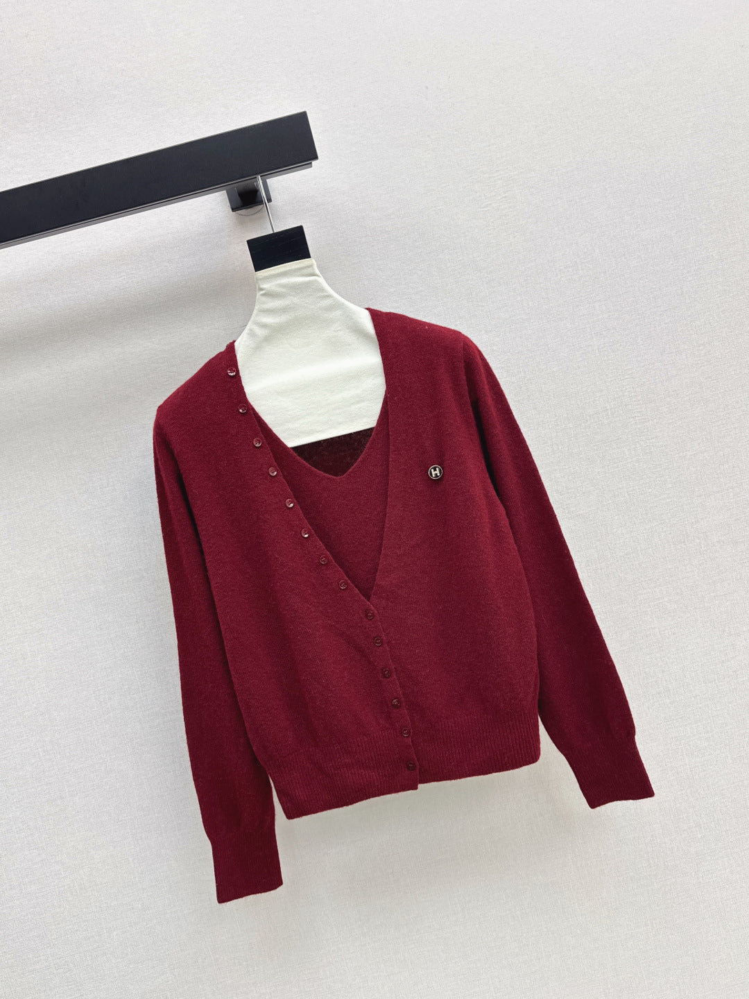 Herm 25fw knitted cardigan