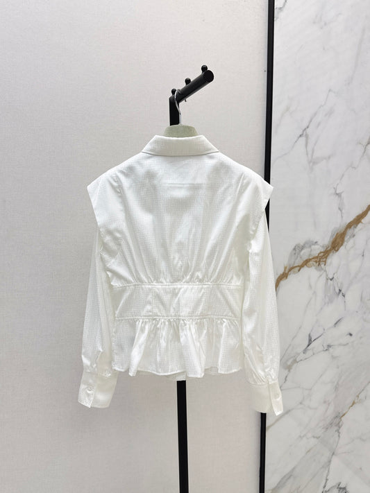 Herm 25fw jacquard shirt