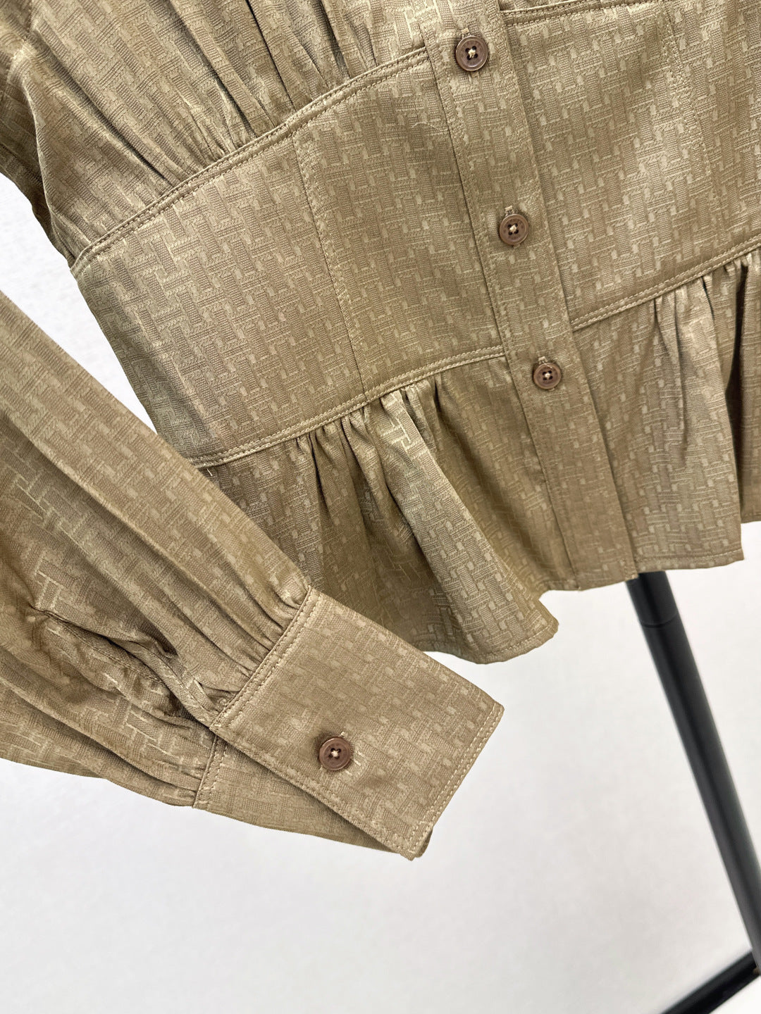 Herm 25fw jacquard shirt