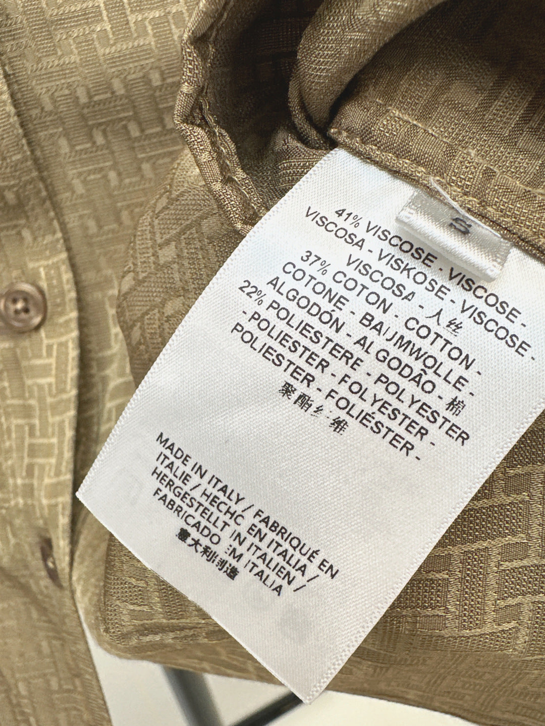 Herm 25fw jacquard shirt