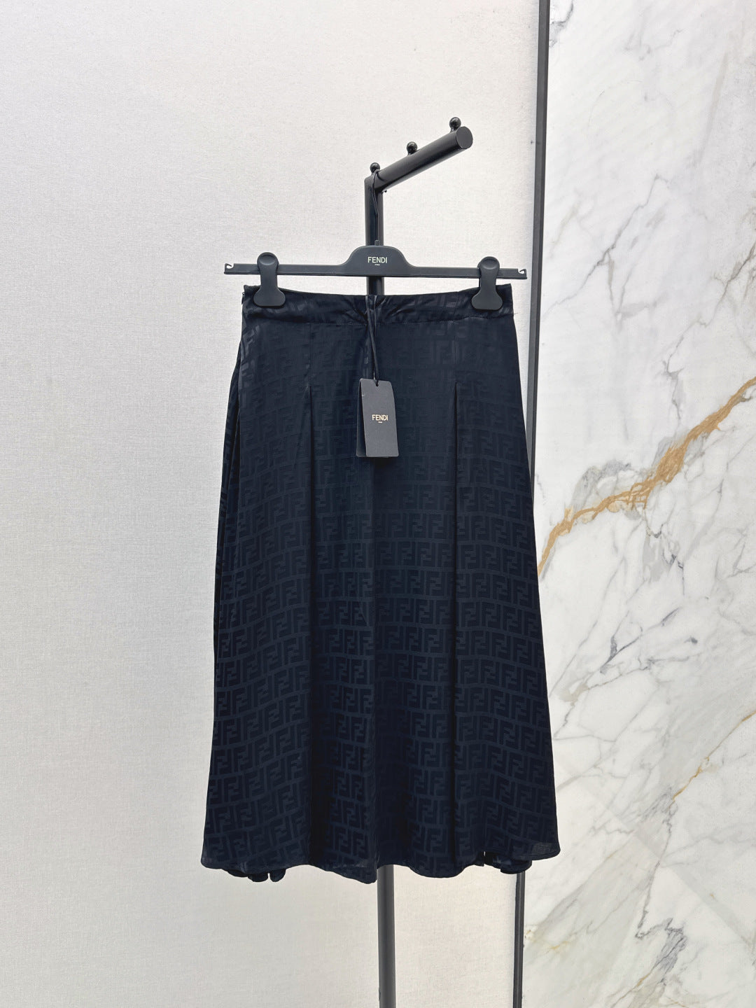Fend 25fw jacquard skirt