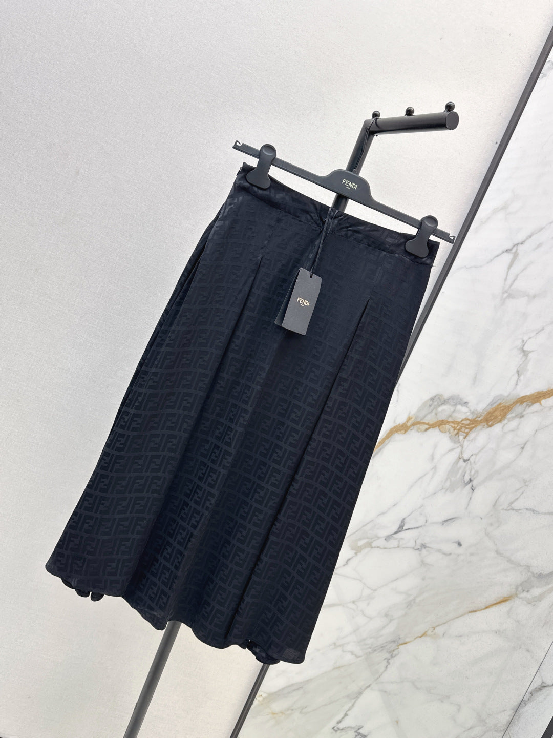 Fend 25fw jacquard skirt