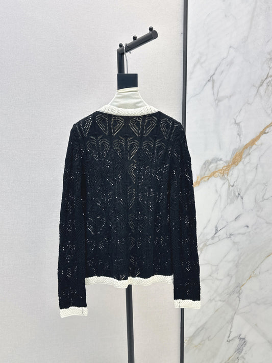 Bal 25fw knitted cardigan