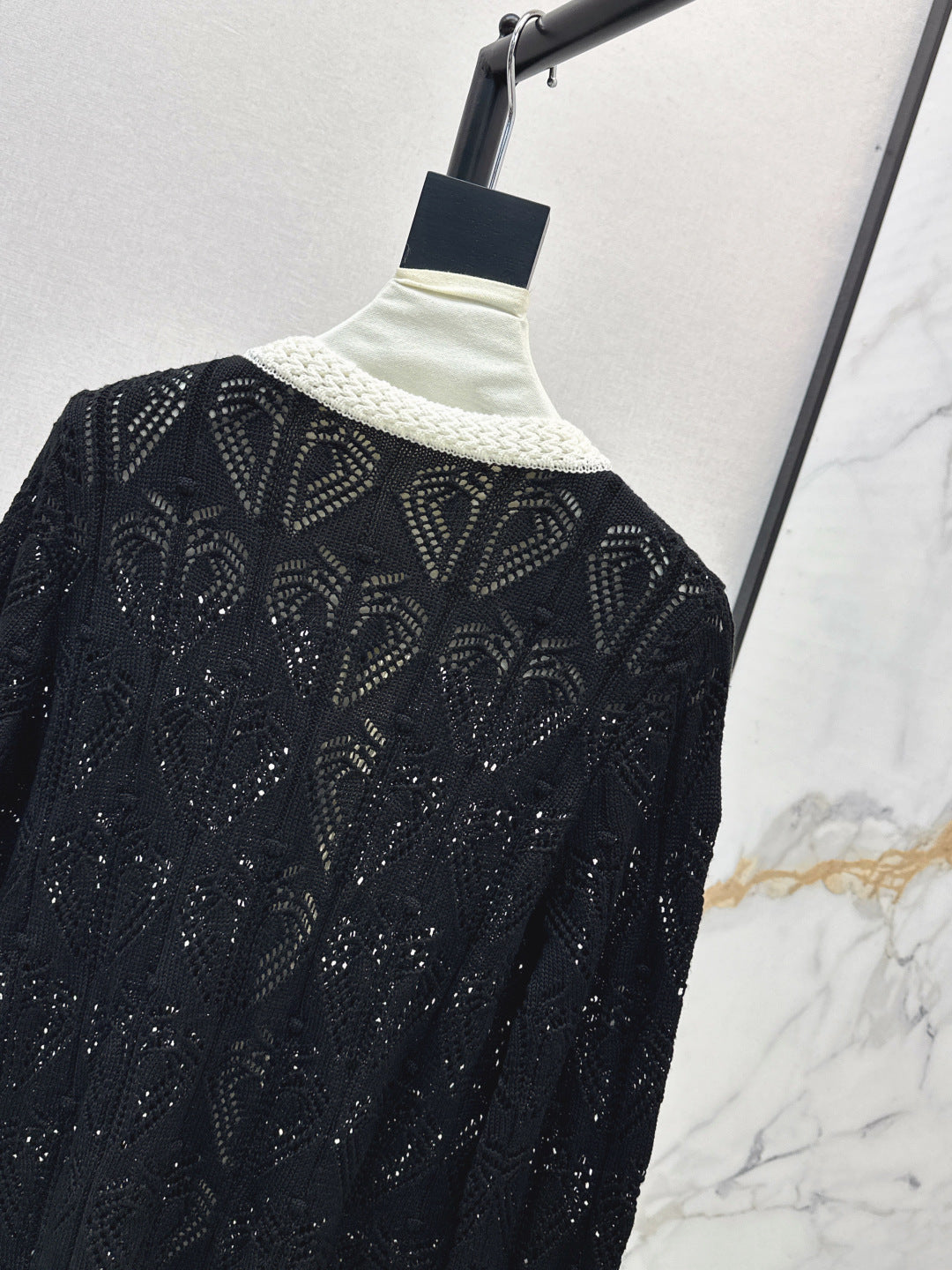 Bal 25fw knitted cardigan